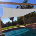16ft x 20ft Sun Shade Sail Rectangle Outdoor Canopy - UV Block