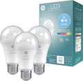 GE LED+ Color Changing LED Light Bulbs with Remote - 9.5W A19 (3 Pack)