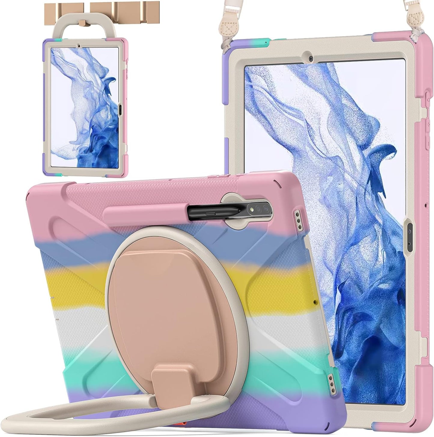 Shockproof Protective Case for Samsung Galaxy Tab S10+ Plus 12.4 in