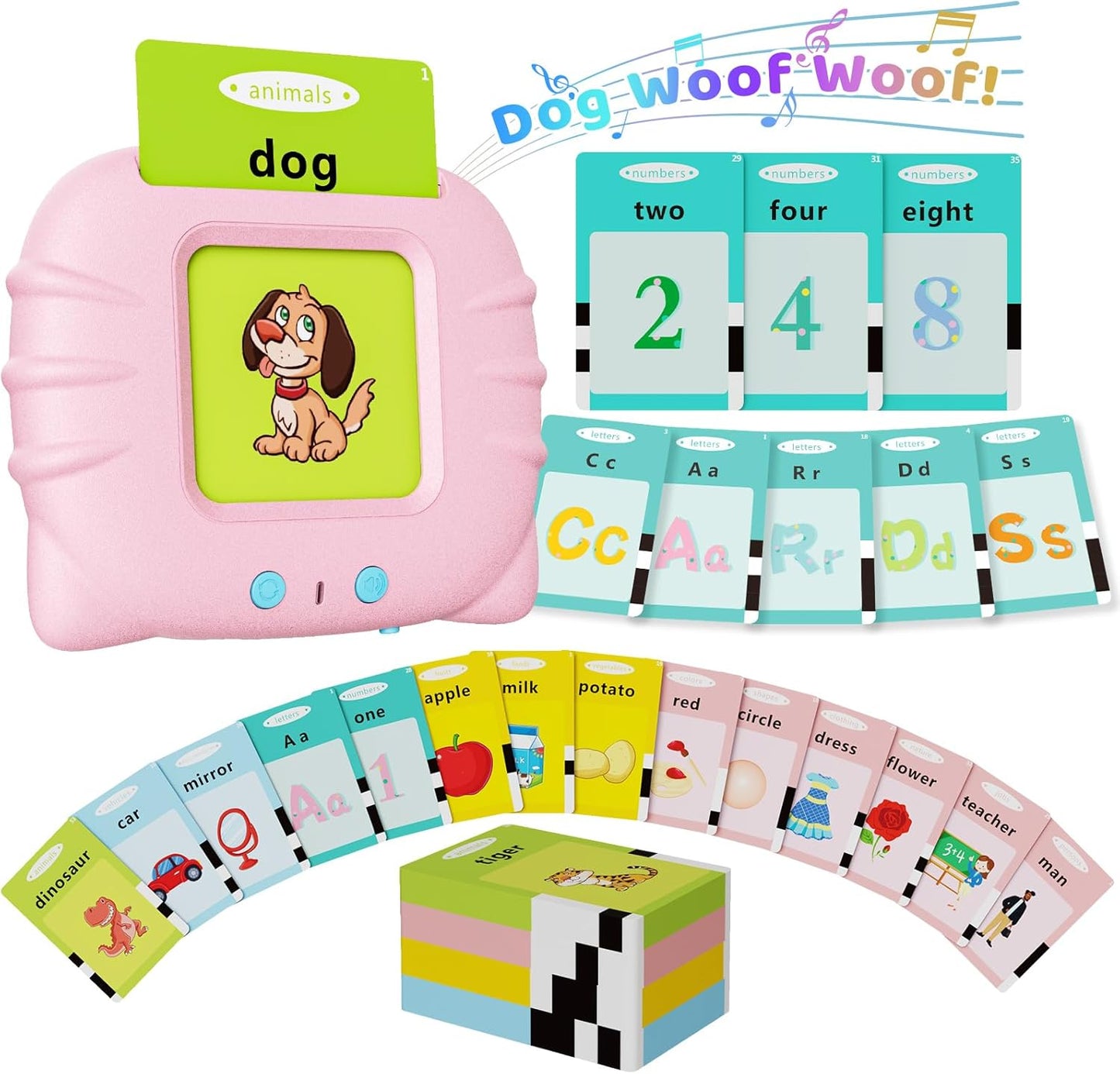 Autism Sensory Toddler Flash Cards - Speech Therapy 248 Words