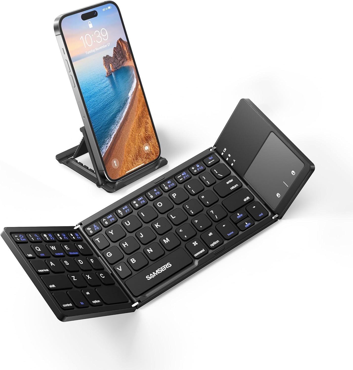 Portable Full Size Bluetooth Keyboard