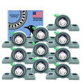 PGN UCP204-12 Pillow Block Bearing - Durable Chrome Steel Bearings