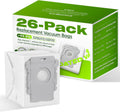 VBN 26 Pack Vacuum Bags for iRobot Clean Base - Long Lasting Fit