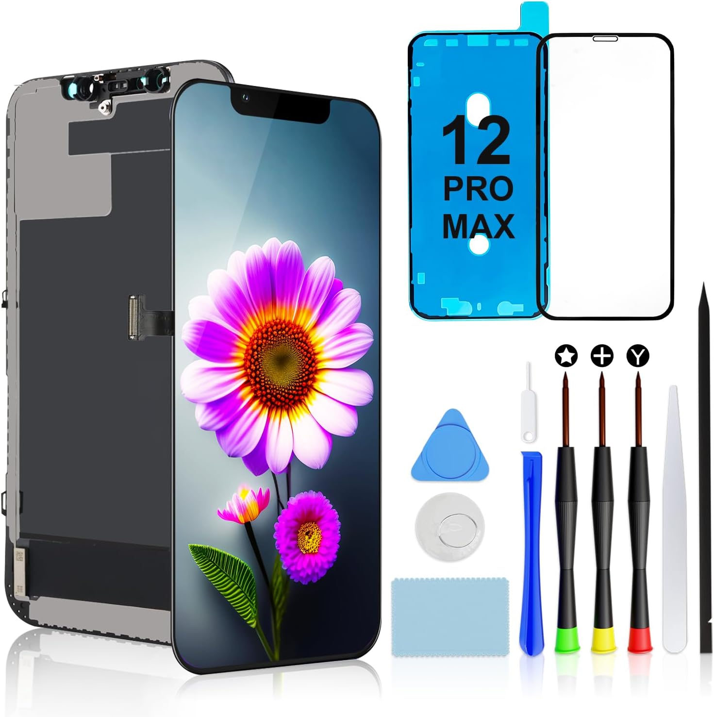 Brinonac iPhone 12 Pro Max Screen Replacement Kit for 6.7 in