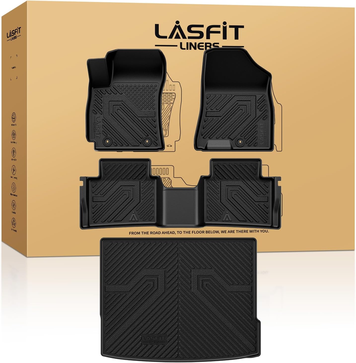 Custom Fit Floor Mats for Hyundai Kona 2024-2026 N Line/SE/SEL