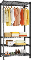 Ulif H2 Heavy Duty Clothes Rack 4-Tier Garment Rack - 500 lb Capacity