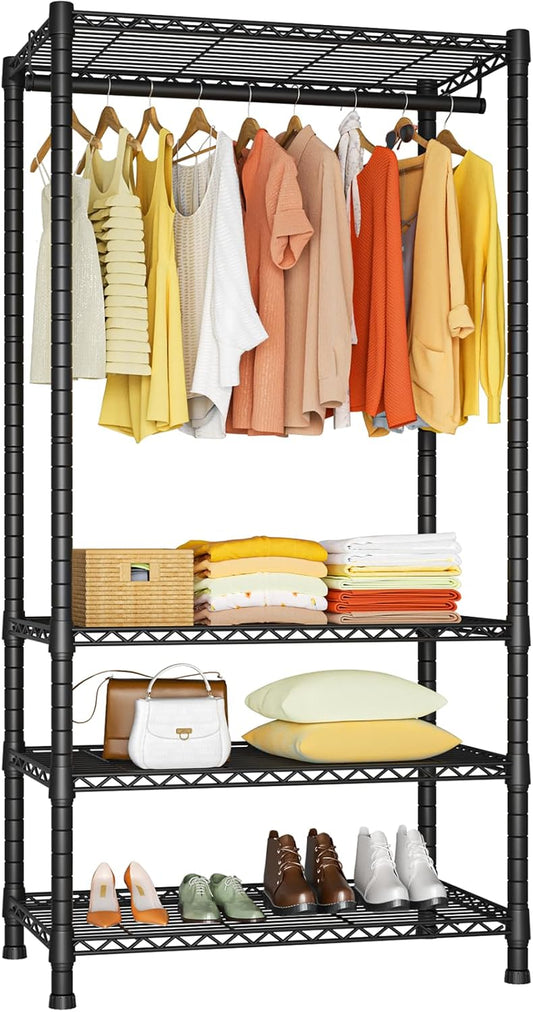 Ulif H2 Heavy Duty Clothes Rack for Maximum Storage Needs