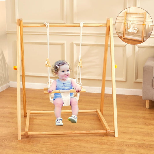 Foldable Toddler Swing Set for Fun Play