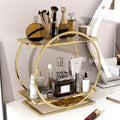 Perfume Organizer for Dresser 2-Tier Vanity Tray - Elegant Storage