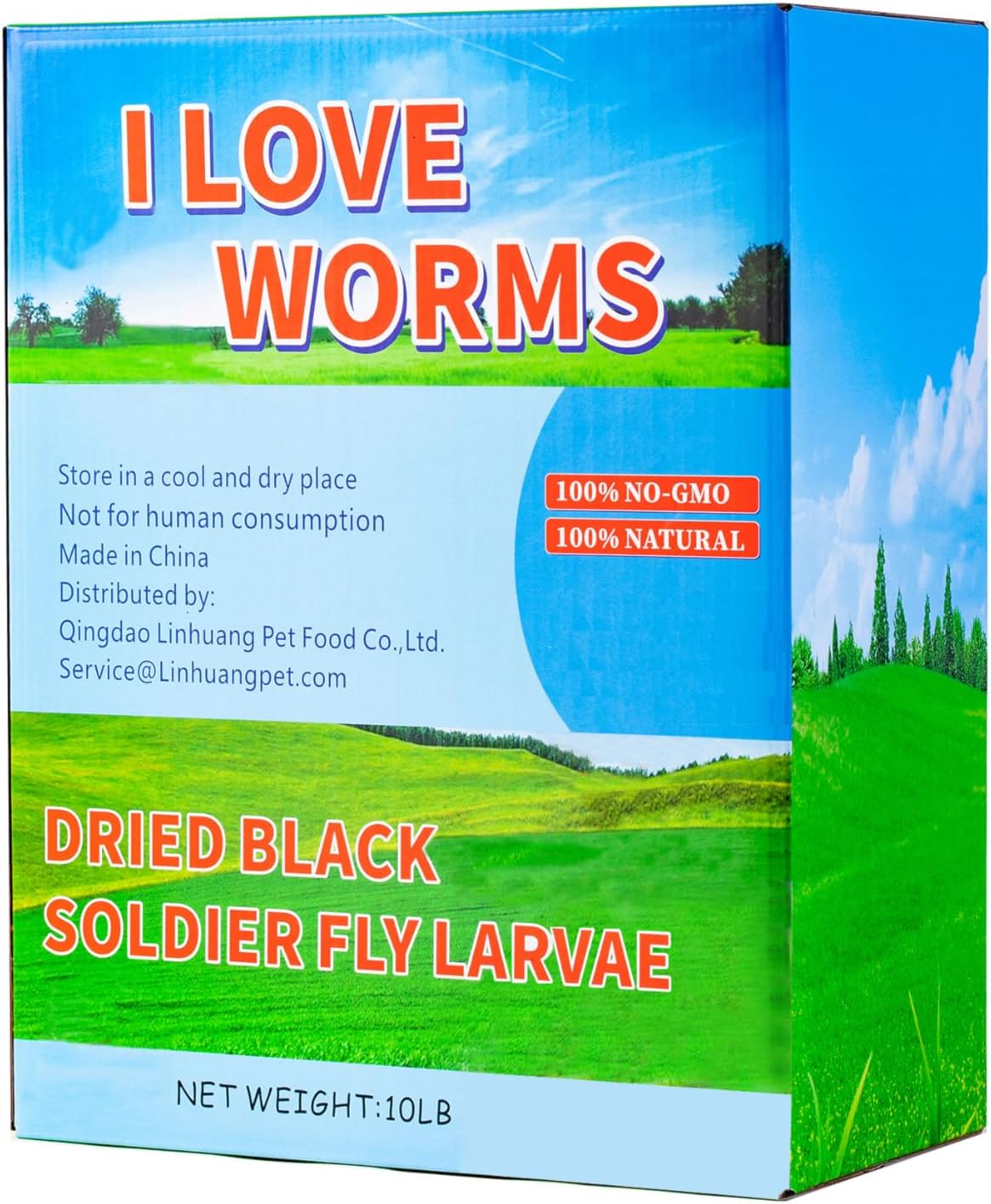 Dried Black Soldier Fly Larvae for Chickens - Natural Calcium Treats