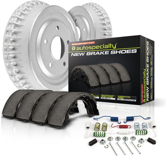 Power Stop Brake Kit for 2005-2022 Toyota Tacoma - Rear Drum & Shoe