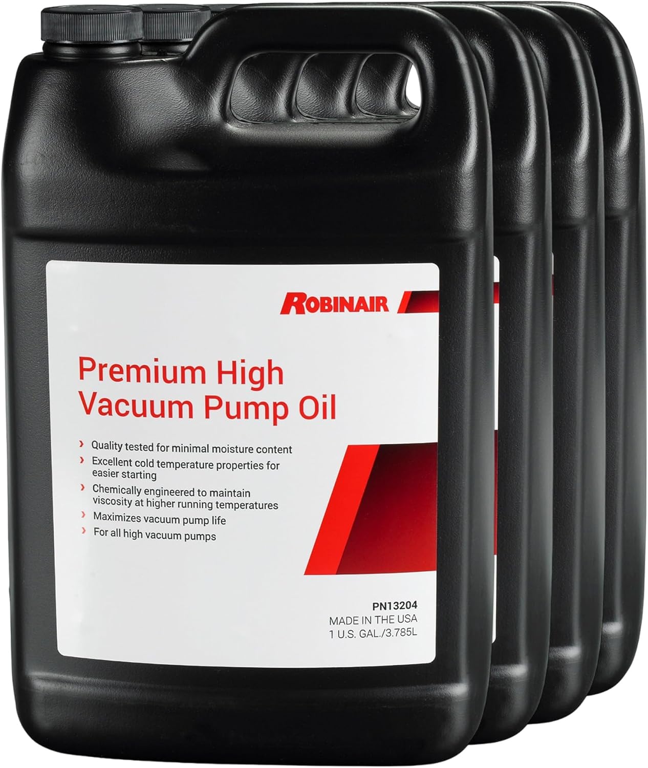 Robinair Premium High Vacuum Pump Oil 1 Gal Case of 4 Jugs