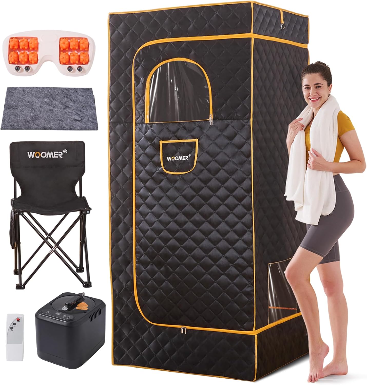 WOOMER Portable Home Sauna: Spa Relaxation Anywhere!