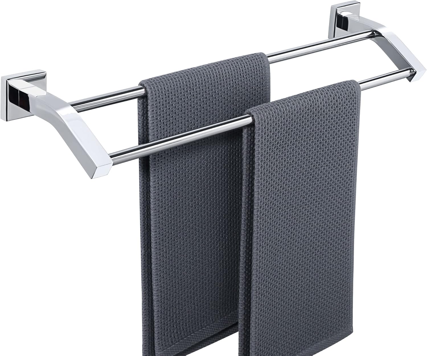 Alise Bath Double Towel Bars for Bathroom - Heavy Duty Design