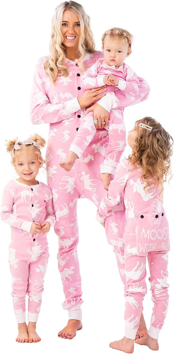 Lazy One Flapjacks Matching Pajamas for Family and Pets