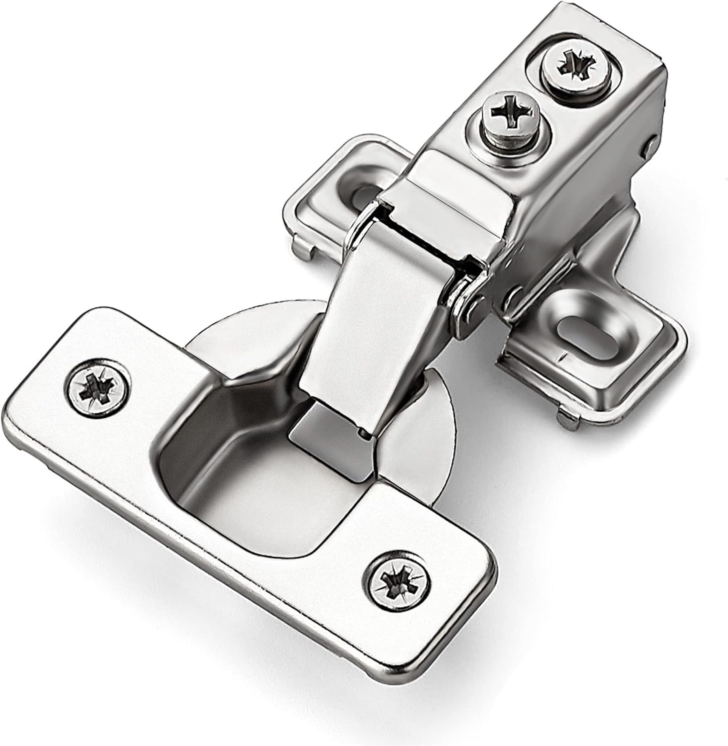 Ravinte 60 Pack Soft Close Kitchen Cabinet Hinges for 5/8 Inch