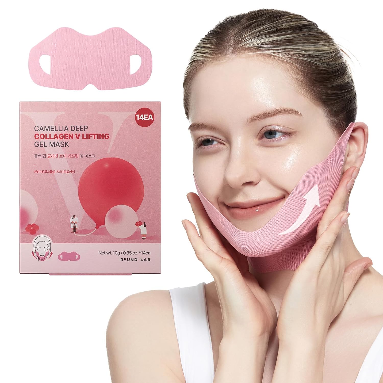 ROUND LAB Camellia Deep Collagen V Lifting Gel Mask Review