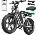 TST Electric Bike for Adults 1500W Peak 20in Fat Tire All-Terrain