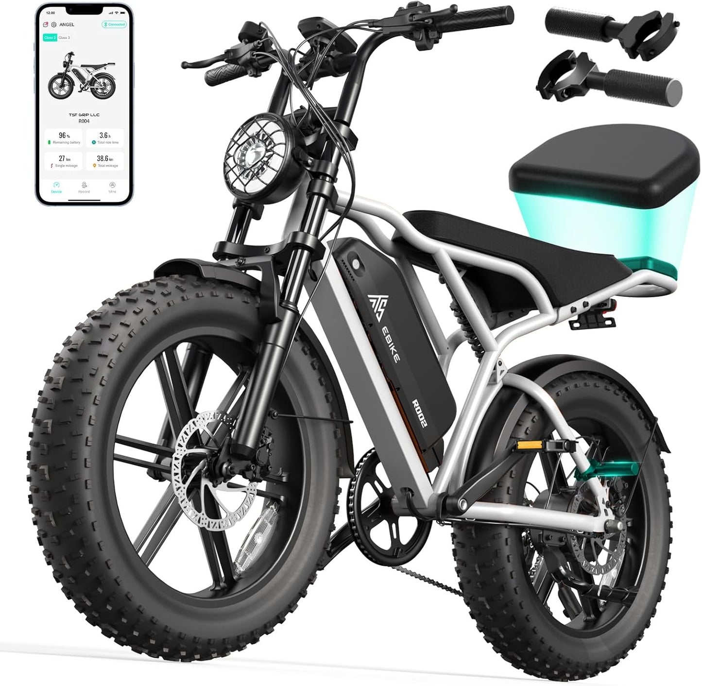 TST Electric Bike for Adults 1500W Peak All-Terrain E-Bike