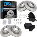 Front & Rear Brake Pad and Rotor Kit for 2009-2016 VW/Audi - Ceramic