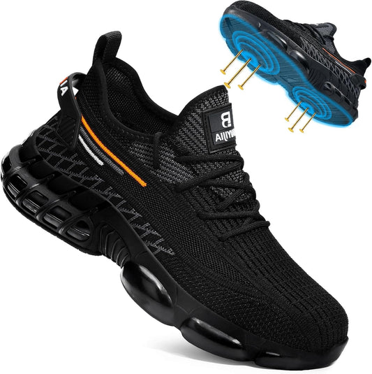 Steel Toe Shoes for Men: Lightweight Work Sneakers for Safety