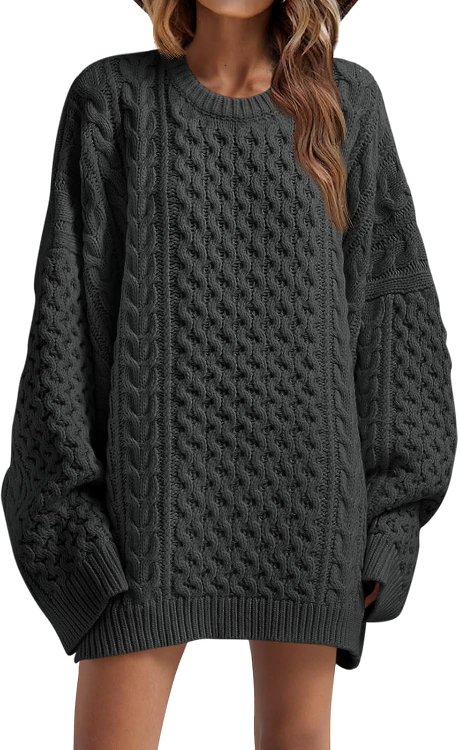 Saodimallsu Womens Oversized Sweaters for Cozy Fall Style