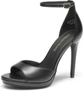 Womens Heels Ankle Strap Stilettos - 4.4in Leg-Lengthening Glamour