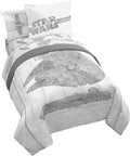 Star Wars Falcon Schematics Twin Bedding Set - Soft Microfiber Comfort