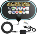 TV Antenna Indoor for Local Channels - 4K HD Amplified Antenna