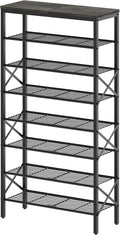 8 Tier Shoe Rack Large Capacity Shoe Storage Organizer - Holds 32