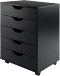 Organize in Style: Winsome Halifax 5-Drawer, Black