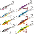 Ice Fishing Jigs Kit for Crappie Panfish Walleye - Balanced Vertical