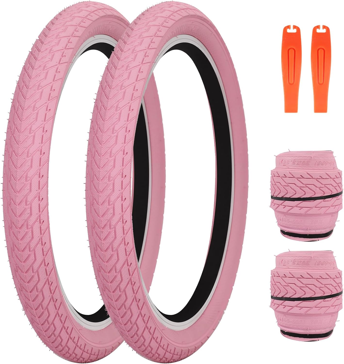 ZUKKA 20 x 2.35 Bike Tire for BMX and Mountain Bikes