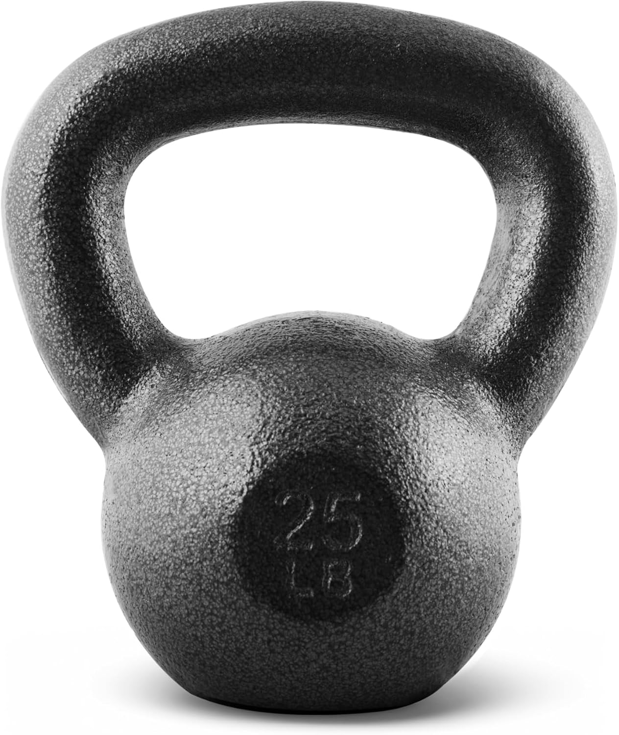CAP Barbell Black Cast Iron Kettlebell for Full Body Workouts