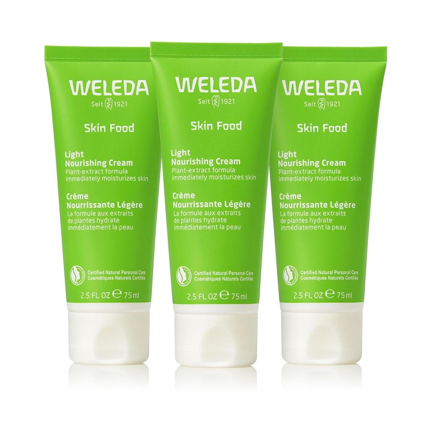 Weleda Skin Food Light Moisturizing Cream 3-pack for Hydration