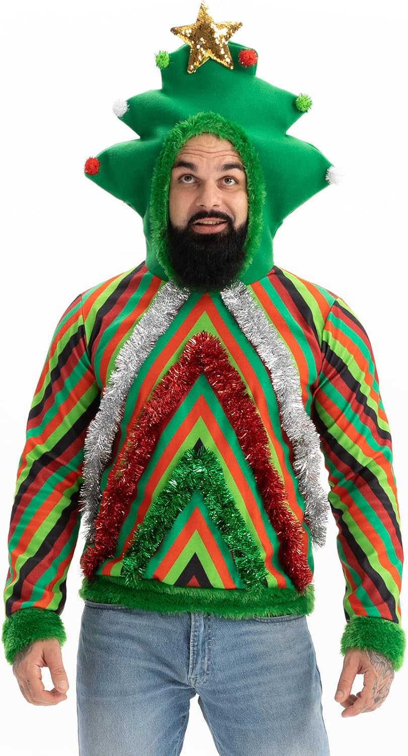 Creative Ugly Christmas Sweater for Men and Women Hoodies
