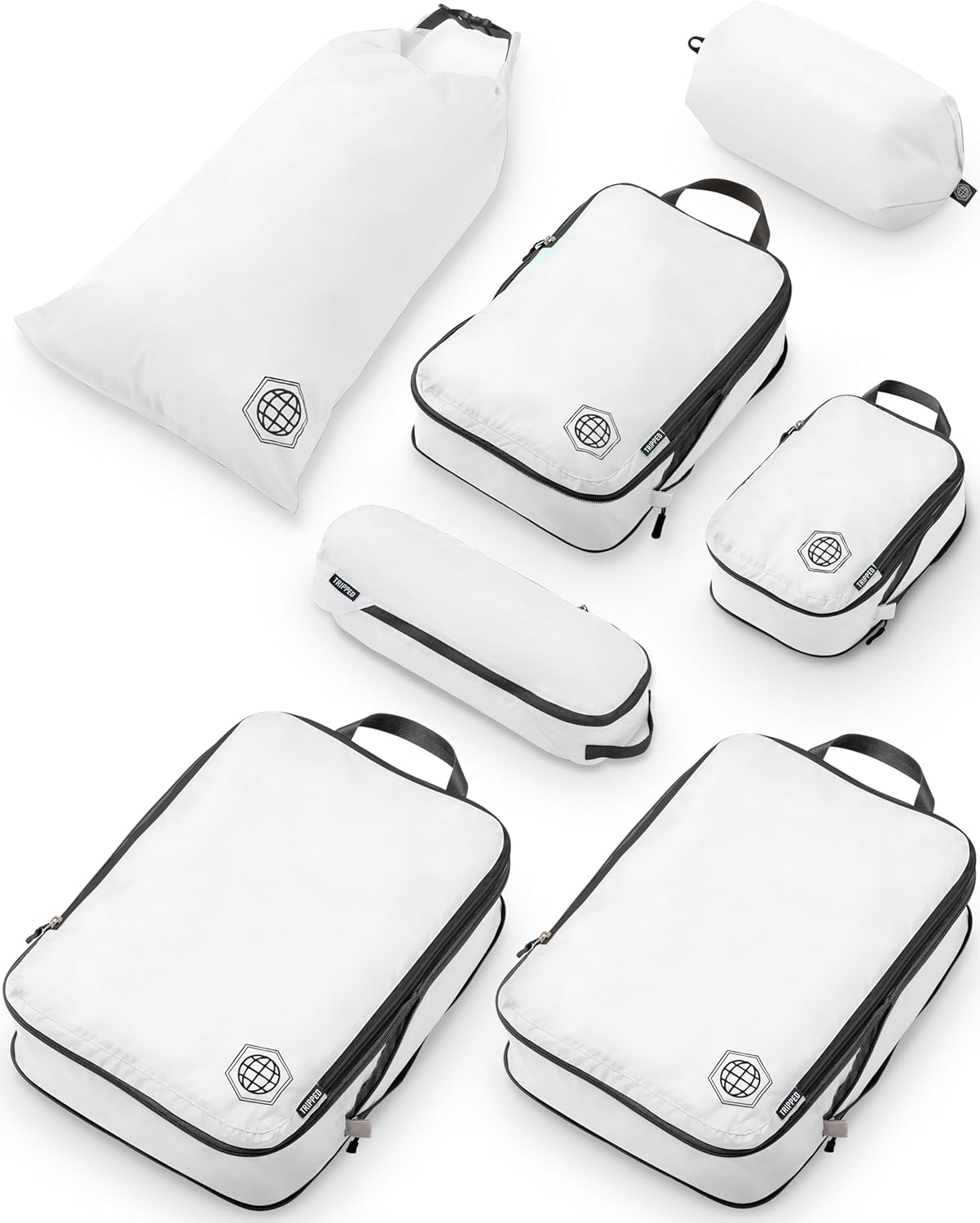 Large Compression Packing Cubes for Travel by TRIPPED Gear