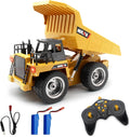Fisca 4WD RC Dump Truck with LED Light - Ideal for Kids