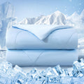 Cooling Comforter Twin Size - Double-Sided Cold Tech Comfort