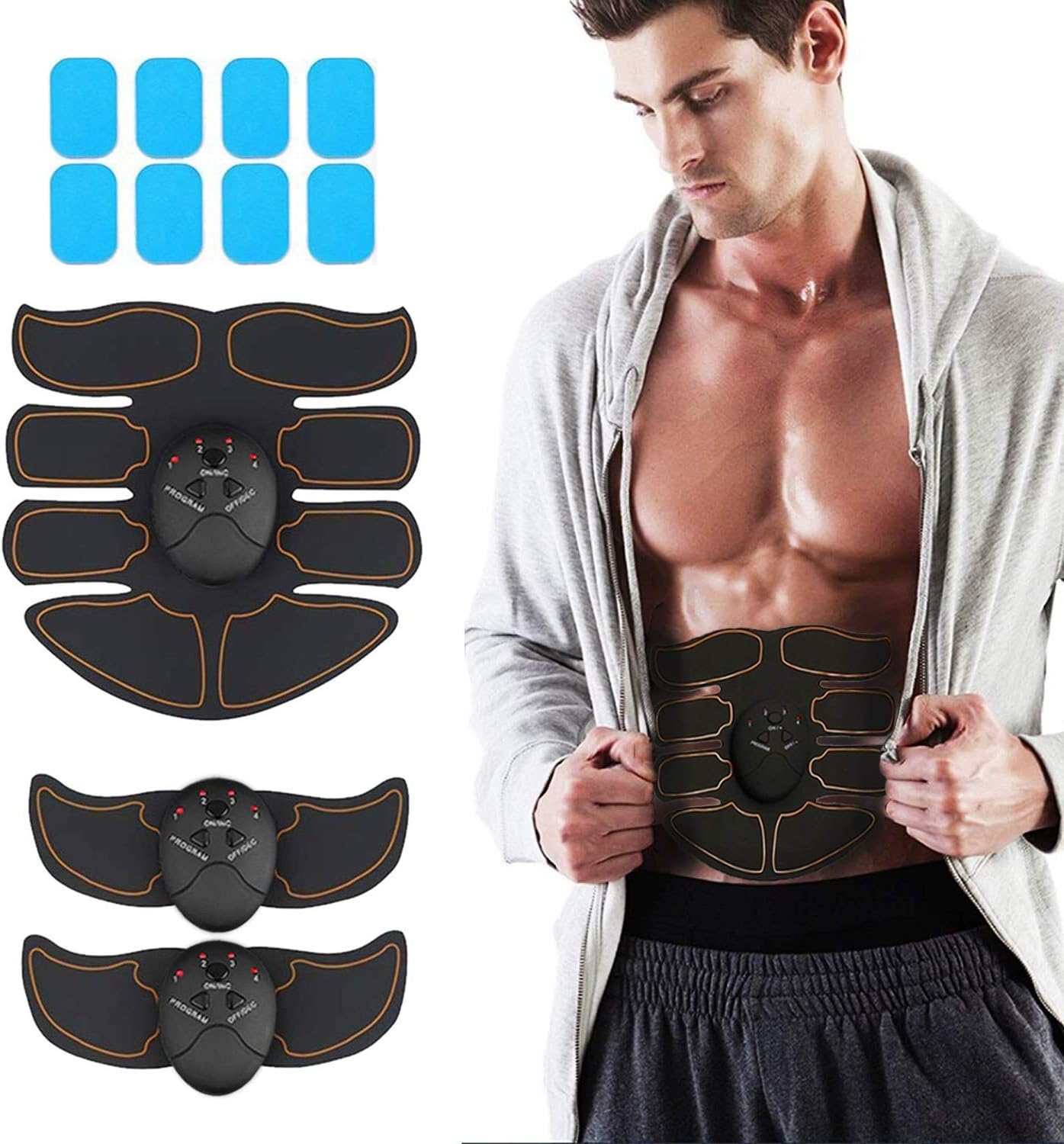 JoJoMooN Fitness Belt: Tone Abs Anywhere!