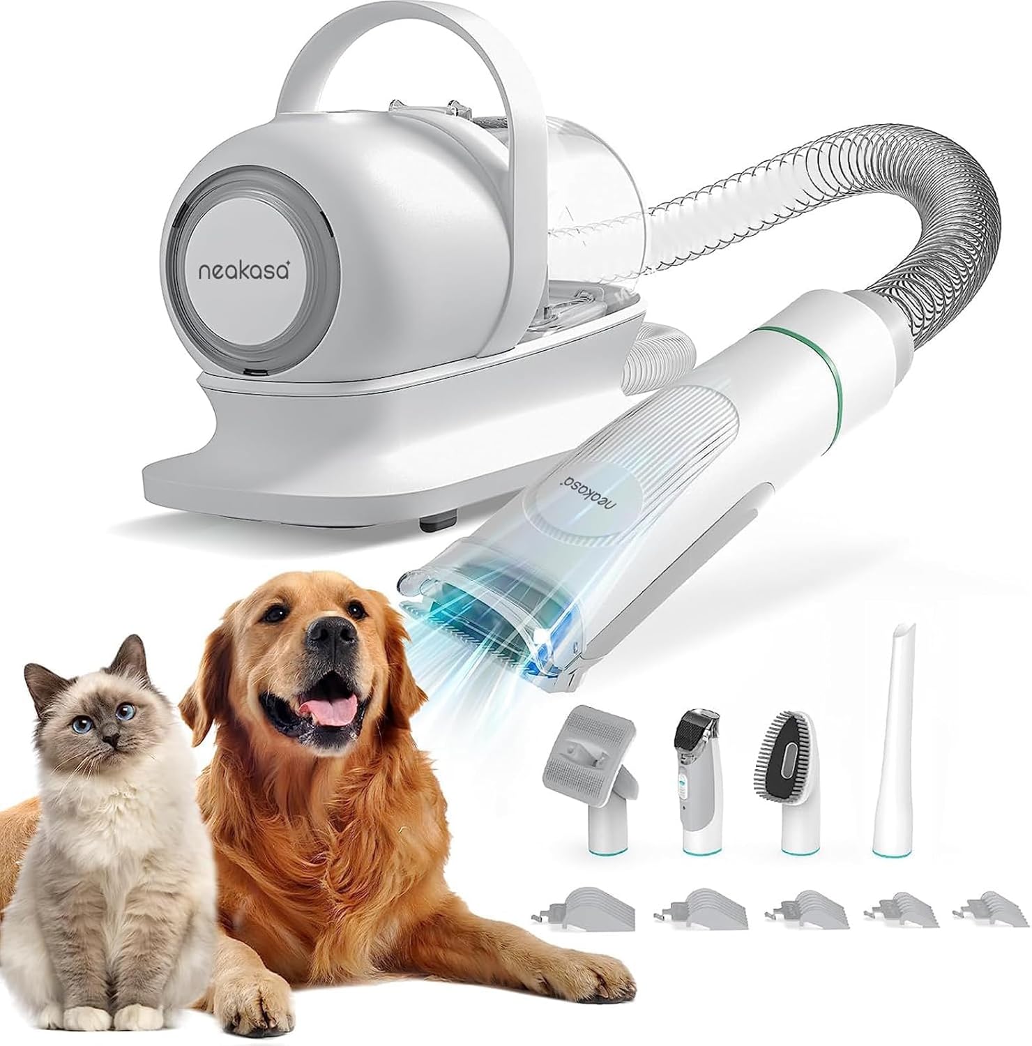 Neabot Neakasa P1 Pro Pet Grooming Kit - 99% Pet Hair Removal