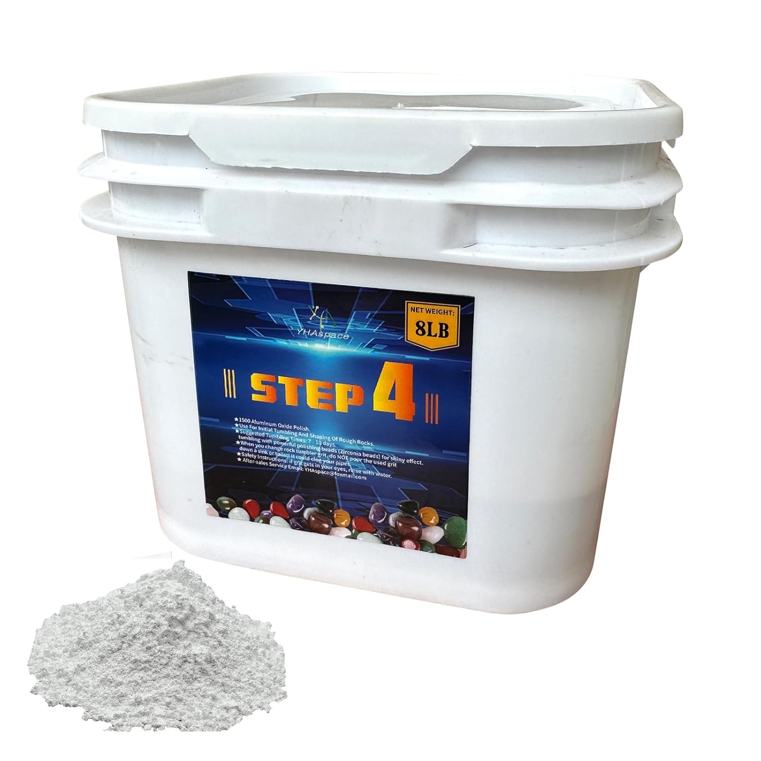 8 lbs Tumbler Media Grit for Polishing Stones and Rocks