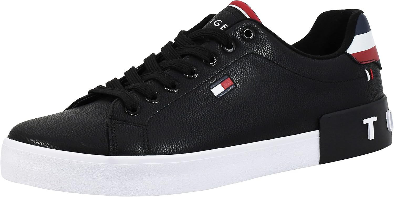Tommy Hilfiger Men's Rezz Sneaker: Stylish Faux Leather Footwear