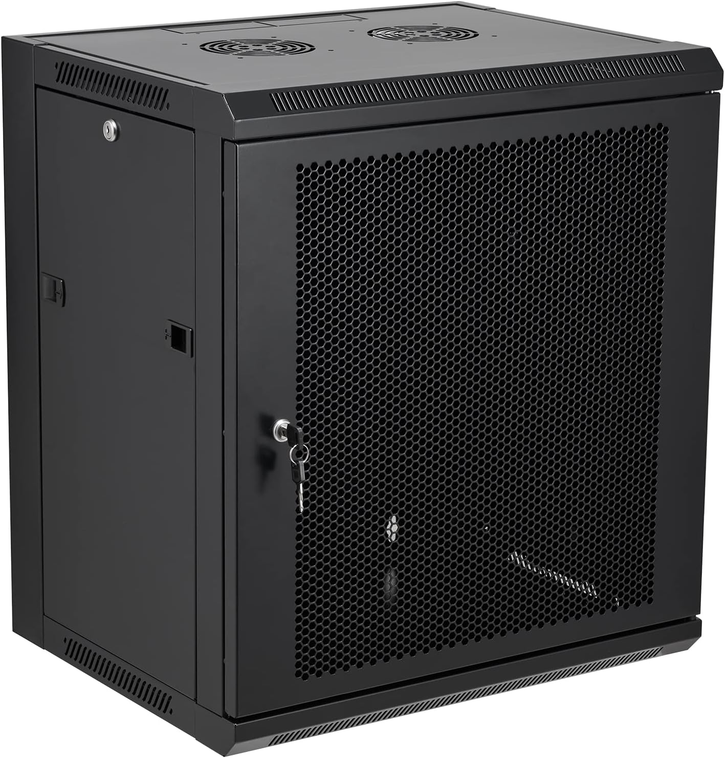 12U Wall Mount Server Cabinet for Secure Network Storage
