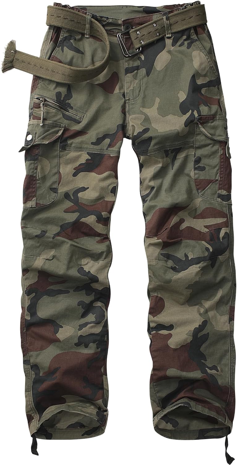 Women's Cargo Pants for Casual Y2K Streetwear and Hiking