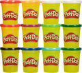 Play-Doh Jewel Colors Bulk 12-Pack 4-Ounce Cans - Festive Winter Set