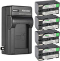 Kastar 4-Pack SB-L320 Battery and AC Charger - Reliable Power
