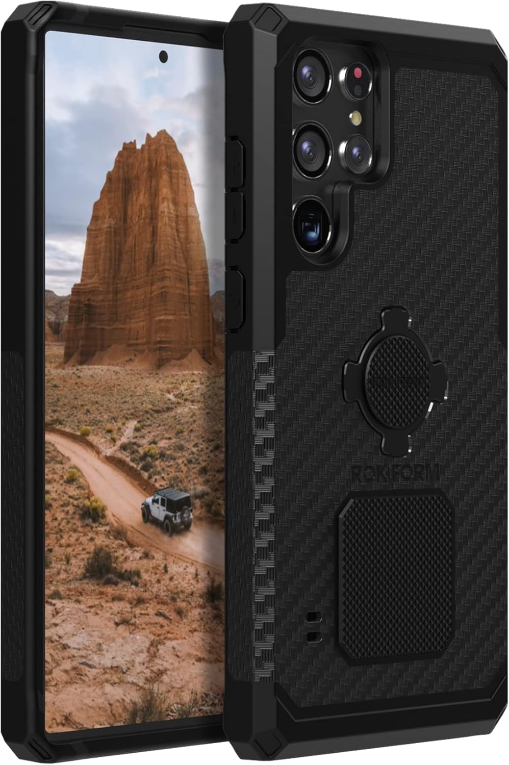 Rokform Galaxy S21 Ultra Case with Magnetic Twist Lock Feature