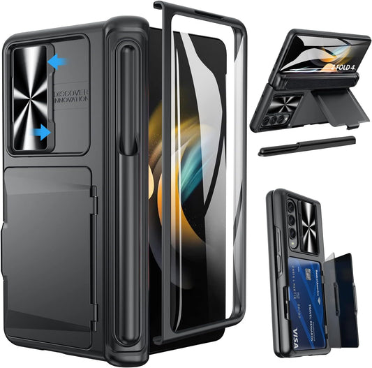 Durable Wallet Phone Case for Samsung Galaxy Z Fold 4 5G 2022