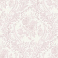 Floral Peel and Stick Wallpaper Pink Damask Boho - Removable Vinyl